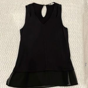 Maurices Black sleeveless top. Medium. Worn once.